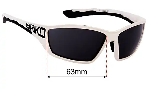 Briko 014173 Replacement Lenses 62mm wide 