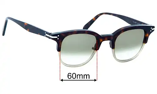 Celine CL 41394/S Replacement Lenses 46mm wide 