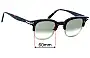Sunglass Fix Replacement Lenses for Celine CL 41394/S - 46mm Wide 