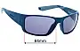 Sunglass Fix Ersatzgläser für Dragon Tidal X LL - 64mm Wide 