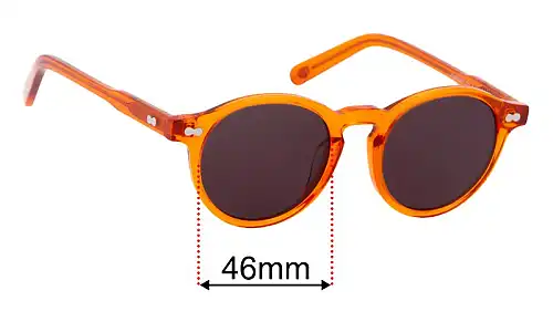 Fuel Jacques S Replacement Lenses 46mm wide 