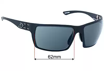 Gatorz Marauder Replacement Lenses 62mm wide 
