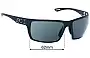 Sunglass Fix Replacement Lenses for Gatorz Marauder - 62mm Wide 