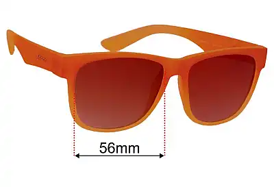 Goodr Solar Flare Centaur Replacement Lenses 56mm wide 