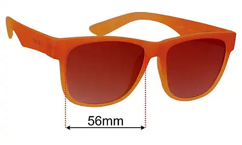 Goodr Solar Flare Centaur  Replacement Lenses 56mm wide 