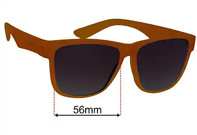 Goodr WOD (Walruses Of The Desert) Replacement Lenses 56mm wide 