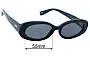 Sunglass Fix Replacement Lenses for Local Supply Ber - 55mm Wide 