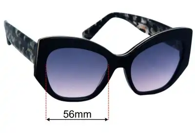 Mimco Exhibit Replacement Lenses 56mm wide 