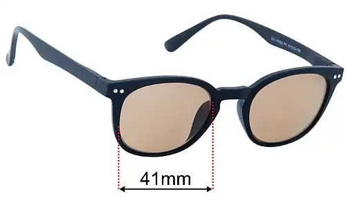 Oh La La! GU1-PAB2 Lentes de Repuesto 41mm wide 