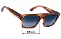 Sunglass Fix Replacement Lenses for Ray-Ban RB0360S Drifter - 57mm Wide 