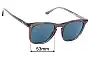 Sunglass Fix Replacement Lenses for Ray-Ban RB2210 - 53mm Wide 