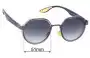 Sunglass Fix Lentes de Repuesto para Ray-Ban RB3703-M Scuderia Ferrari Collection - 51mm Wide 