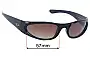 Sunglass Fix Lentes de Repuesto para Ray-Ban RB4332 - 57mm Wide 