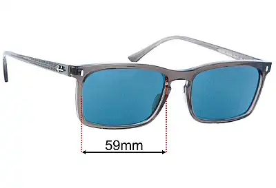 Ray-Ban RB4435 Replacement Lenses 59mm wide 