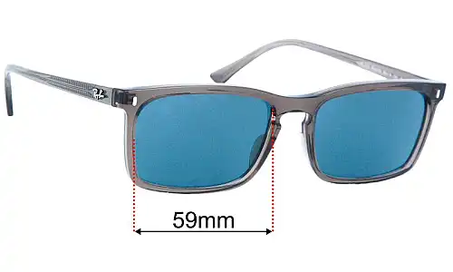 Ray-Ban RB4435 Replacement Lenses 59mm wide 