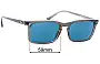 Sunglass Fix Replacement Lenses for Ray-Ban RB4435 - 59mm Wide 