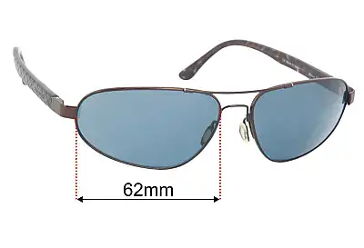 Serengeti Monza Replacement Lenses 62mm wide 