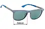 Sunglass Fix Replacement Lenses for Specsavers Mildura Sun Rx - 53mm Wide 