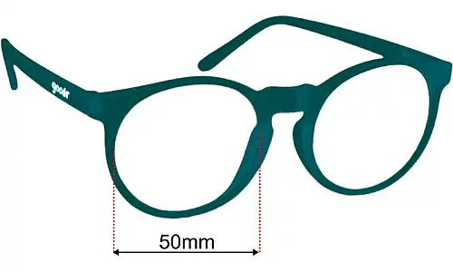 Goodr I Pickled These Myself Replacement Lenses 50mm wide 