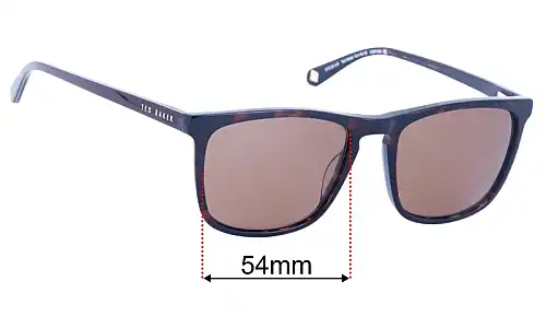 Ted Baker  Sun Rx 05 Replacement Lenses 54mm wide 