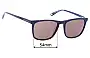 Sunglass Fix Replacement Lenses for Ted Baker  Sun Rx 05 - 54mm Wide 