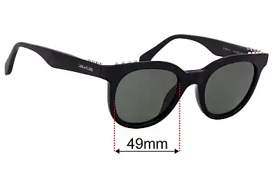 Zadig & Volaire SZV150 Ersatzgläser 49mm wide 