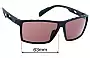 Sunglass Fix Ersatzgläser für Adidas SP0010 - 63mm Wide 