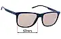 Sunglass Fix Replacement Lenses for Armani Exchange AX 4070S - 57mm Wide 