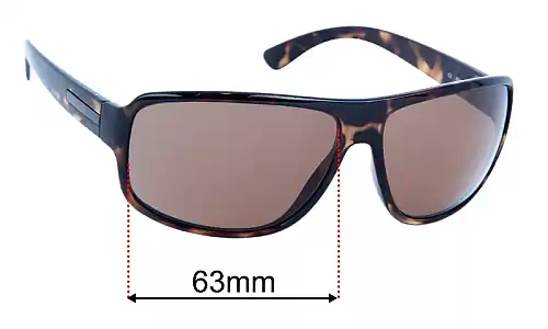 American Sunshine Eyewear 85121PL Lentilles de Remplacement 63mm wide 