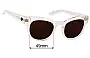 Sunglass Fix Verres de Remplacement pour Dragon Jett - 49mm Wide 