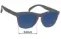 Sunglass Fix Replacement Lenses for Goodr Going To Valhalla... Witness! - 53mm Wide 