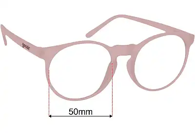 Goodr Mauve Mood Board Verres de Remplacement 50mm wide 