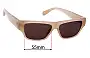 Sunglass Fix Replacement Lenses for Local Supply Del - 55mm Wide 