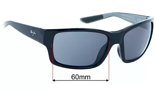 Maui Jim MJ604 Mangroves Ersatzlinsen 60mm wide 