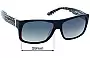 Sunglass Fix Replacement Lenses for Morrissey Double O Seven - 59mm Wide 