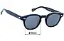 Sunglass Fix Replacement Lenses for Moscot Lemtosh Medium - 49mm Wide 