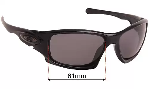 Oakley Ten Replacement Lenses 61mm wide 