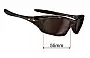 Sunglass Fix Replacement Lenses for Oakley Twenty XX OO9157 (2012) - 55mm Wide 