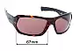 Sunglass Fix Replacement Lenses for Orvis Fire Hole - 67mm Wide 