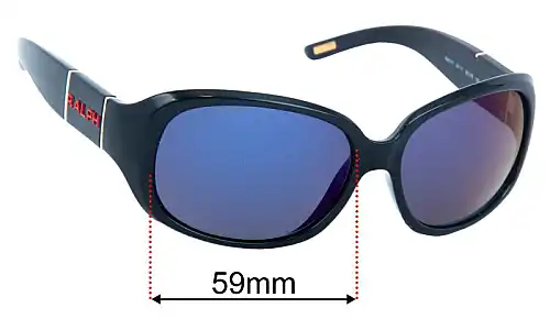 Polo RA 5107 Lentilles de Remplacement 59mm wide 