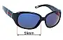 Sunglass Fix Verres de Remplacement pour Ralph Lauren RA 5107 - 59mm Wide 