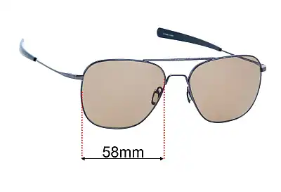 Serengeti Aerial Replacement Lenses 58mm wide 