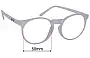 Sunglass Fix Verres de Remplacement pour Goodr Strange Things Are Afoot At The Circle Gs - 50mm Wide 