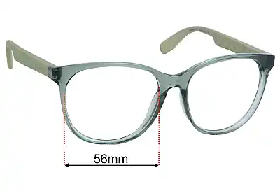 Carrera 5001 Replacement Lenses 56mm wide 