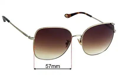 Coach HC7133 Replacement Lenses 57mm wide 