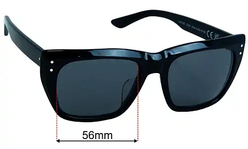 Maui Jim MJ893 Aloha Lane Replacement Lenses 56mm wide 