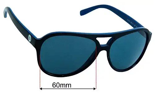 Michael Kors MK6030 Vianne II Replacement Lenses 60mm wide 