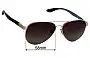 Sunglass Fix Replacement Lenses for Ray-Ban RB8420 - 58mm Wide 