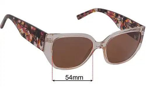 Specsavers Sandwood Sun Rx Replacement Lenses 54mm wide 