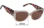 Sunglass Fix Replacement Lenses for Specsavers Sandwood Sun Rx - 54mm Wide 